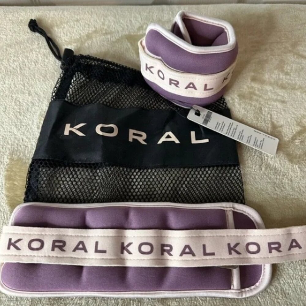 Koral Ankle Weights plus Mesh Bag
